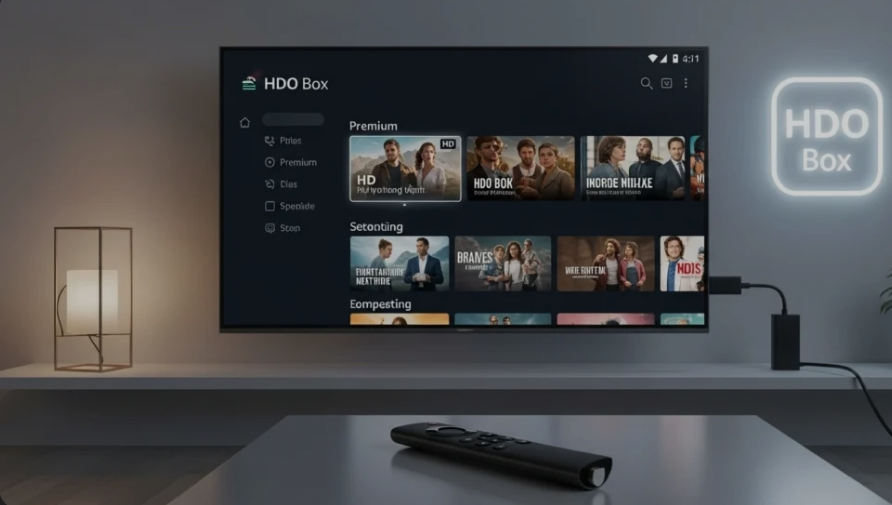 install and update hdo box firestick, hdo box on firestick device, A theater style view in your living room